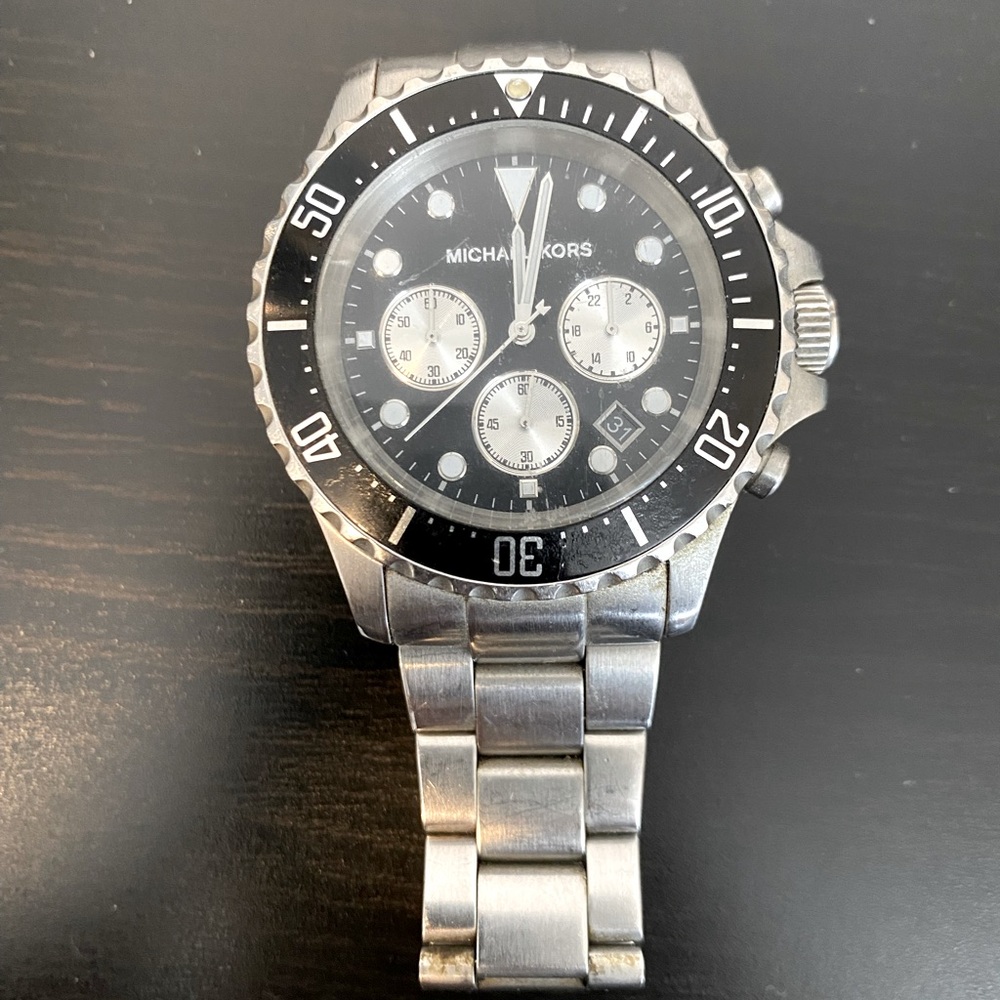 Silver vintage Michael Kors Watch